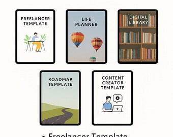 Productividad y planificación de vida: 5 plantillas editables de Notion para el crecimiento personal y profesional