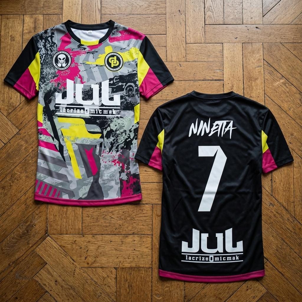 Graphi Jul Personalized Tee Shirt JUL - Graphic jersey with Rap Culture Logos ...