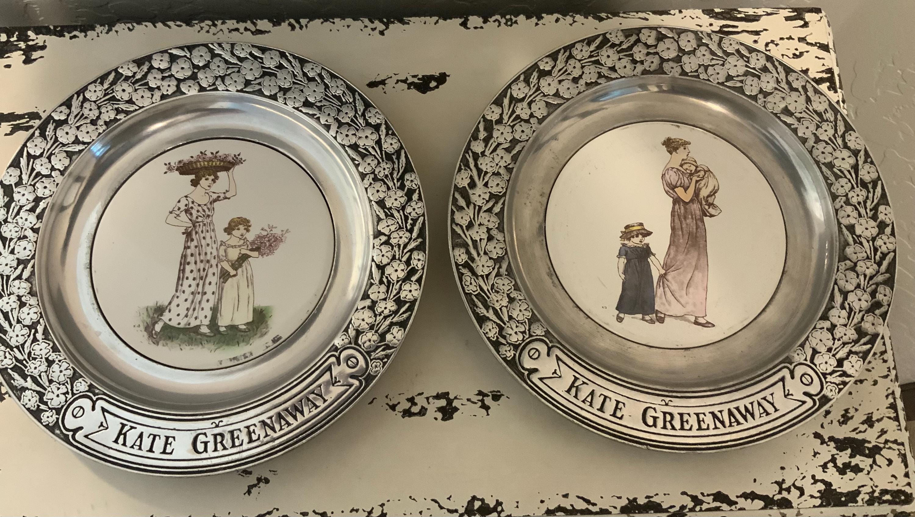 Kate Greenaway Plate - Etsy