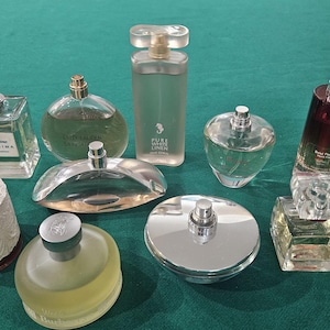 Perfume collection.