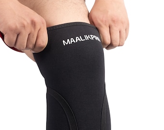 Compression Knee Sleeves: Flexible Neoprene Support for Weightlifting & Running