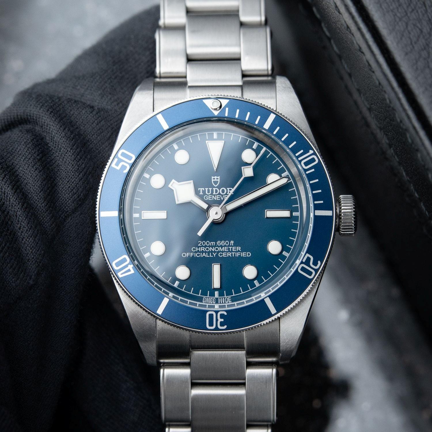 Vintage Seikomatic Seikomatic Blue Yacht 稼働】SEIKO Matic