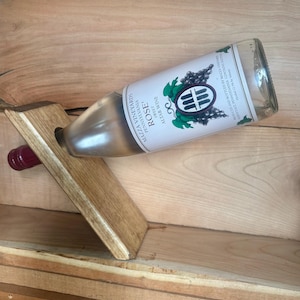 Magic Wine Bottle Holder, Floating Wine, Gravity Defying, Wine Lover Gift