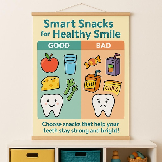 Smart Snacks for a Healthy Smile – Printable Healthy Vs. Unhealthy Smart Snacks for a Healthy Smile – Printable Healthy Vs. Unhealthy