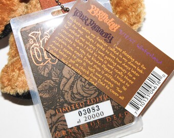 Limited Edition Grateful Dead Devotion Plushie Bear With Laminated