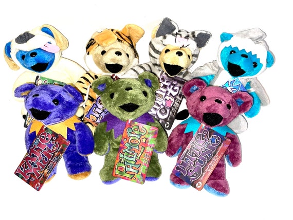 【期間限定送料無料】 13th Generation Grateful Dead Plush Bear by Liquid Blue ぬいぐるみ