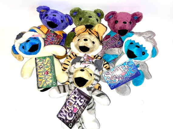 ●レアTouch of grey;Grateful dead bear Touch of Grey Grateful Dead Bean Bear Collectibles by Liquid