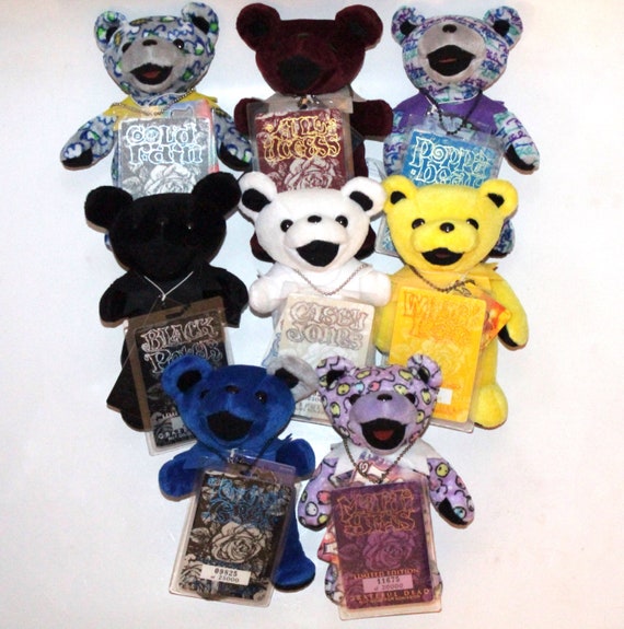 grateful dead plush bear