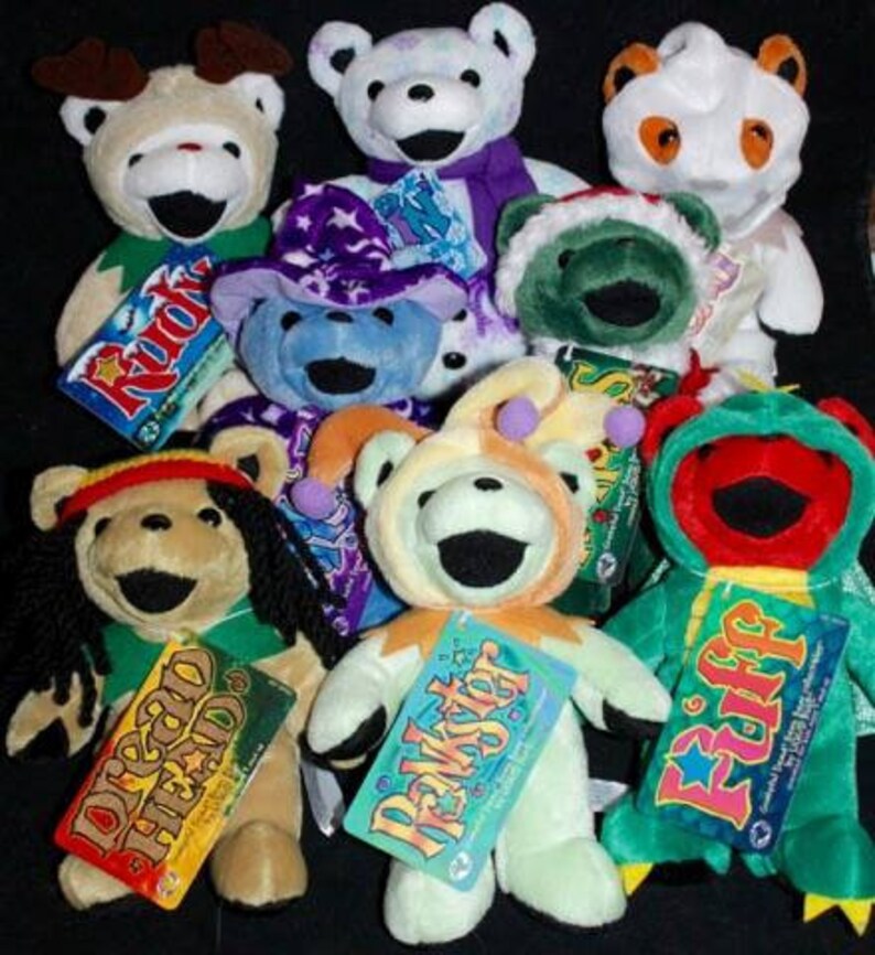 grateful dead plush bear