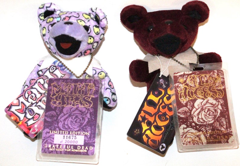grateful dead plush bear