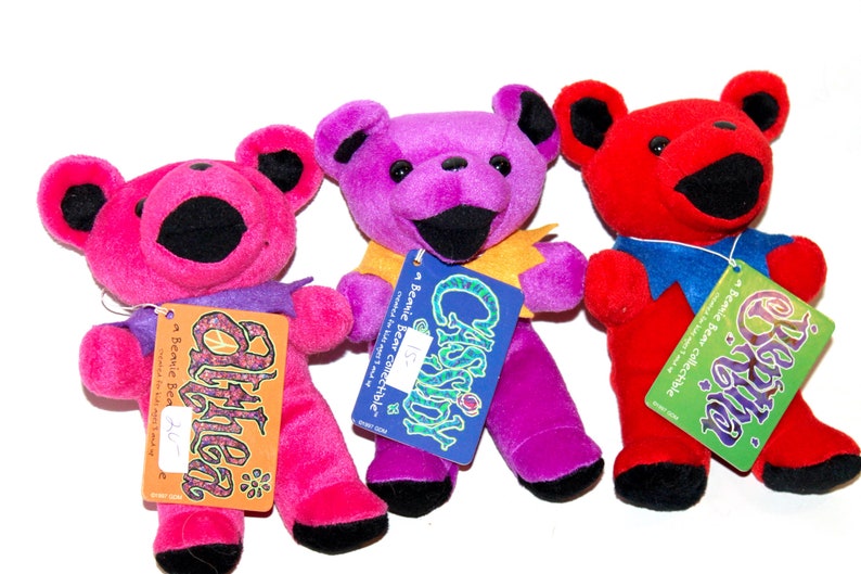 grateful dead plush bear