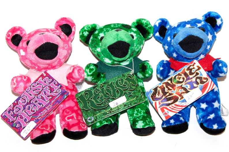 grateful dead plush bear