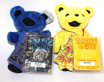 Limited Edition Grateful Dead Plush Bears by Liquid Blue