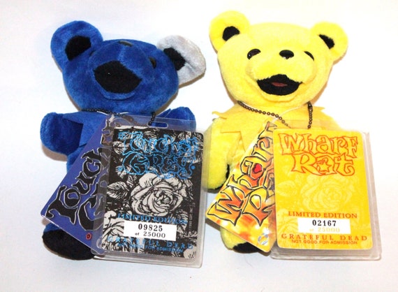 Limited Edition Grateful Dead Plush Bears by Liquid Blue Limited Edition Grateful Dead Plush Bears by Liquid Blue