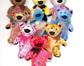 Sixth Generation Vintage Grateful Dead Plush Bear, Beanie