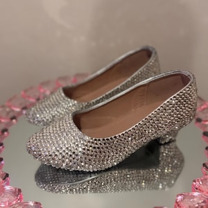 Custom Cinderella Glass Slippers