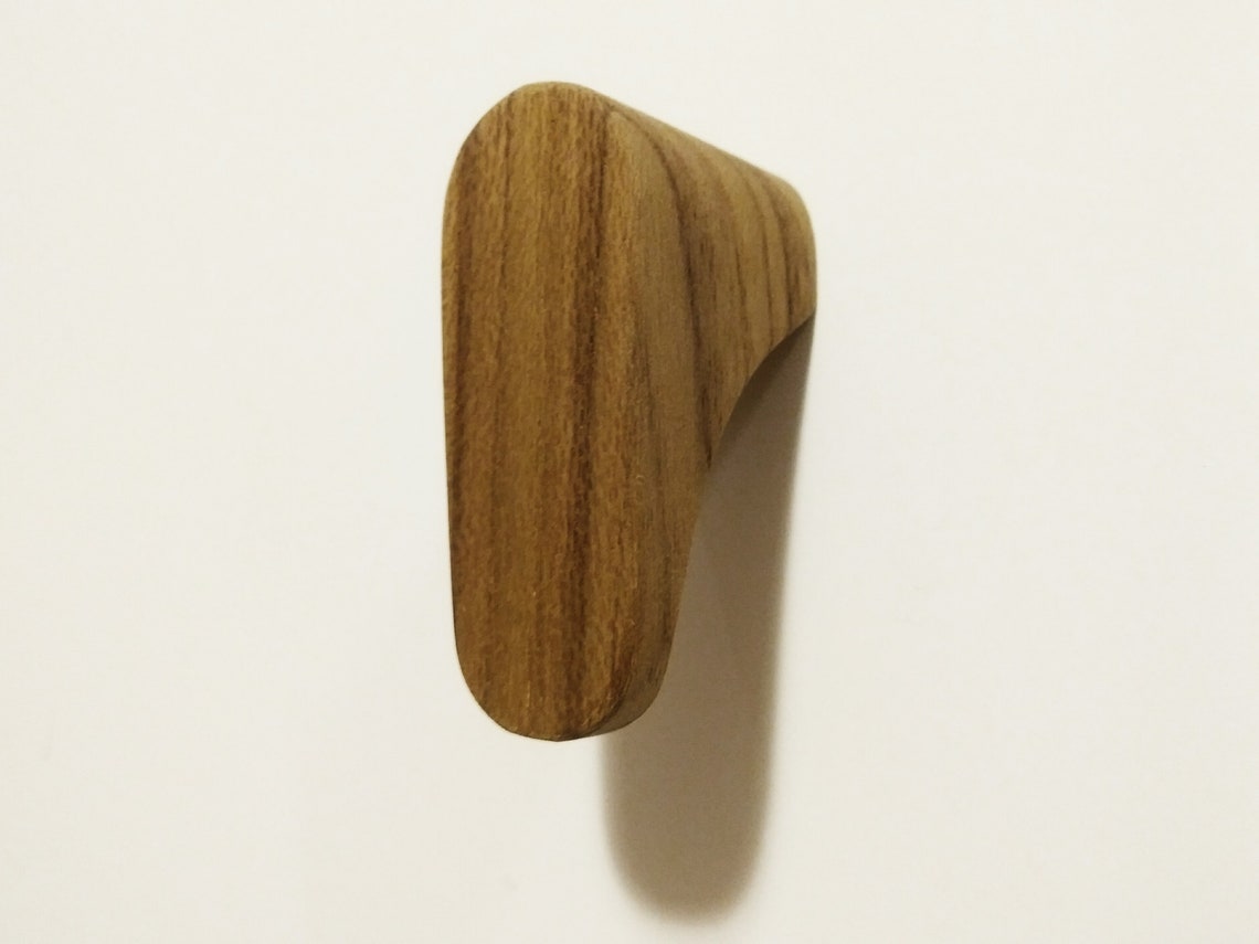 Marine Teak Knob Unfinished Etsy