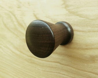 Chess Walnut Wood Cabinet Knob-Round