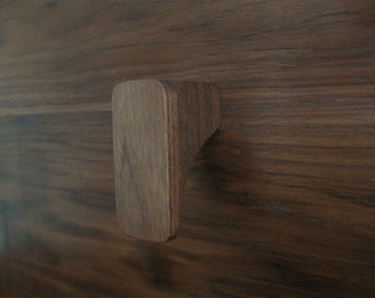 Out West Cabinet Knob Walnut Wood