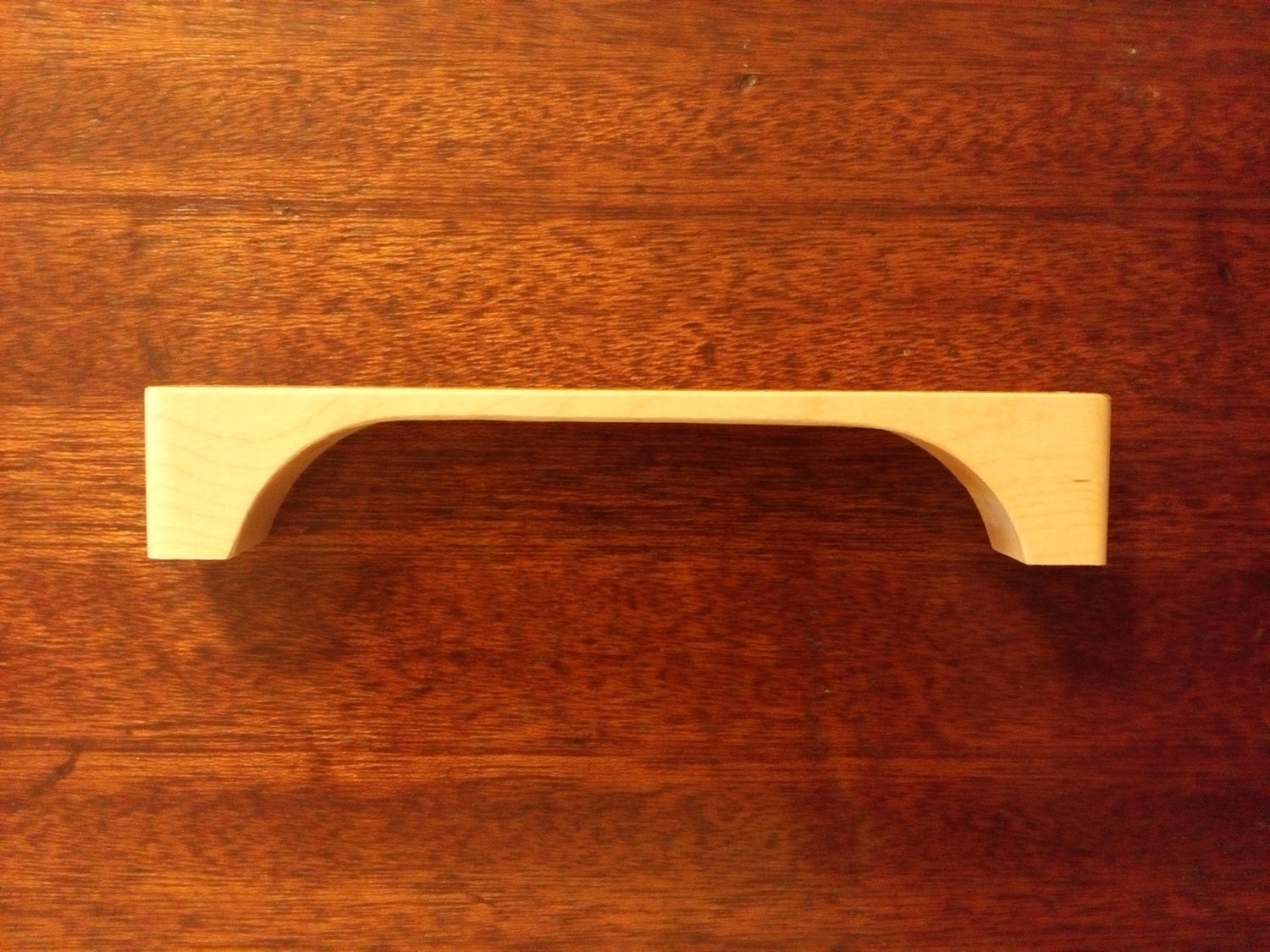 Maple Wood Pulls with Oak Inlay Etsy