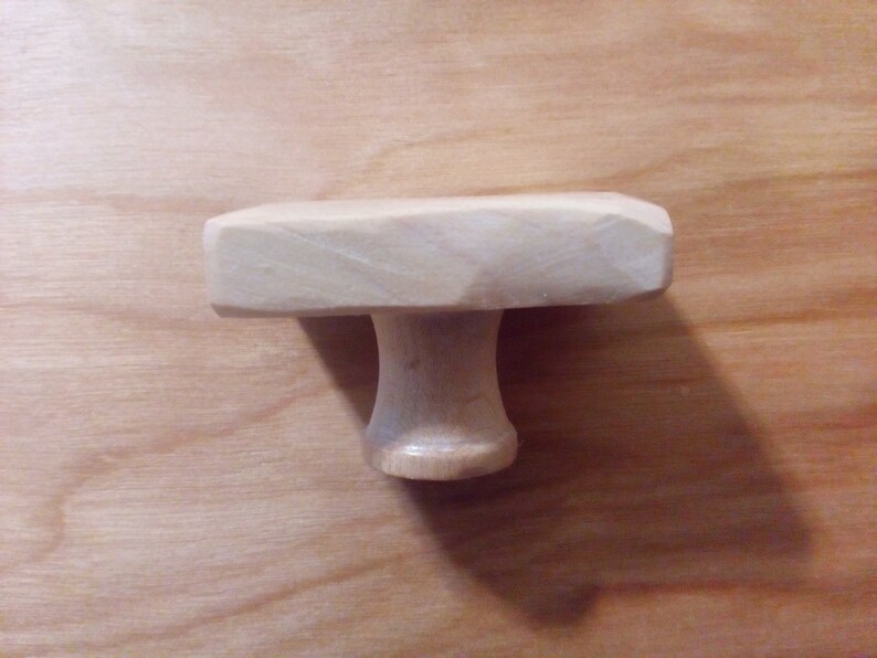 Rustic Pickled Maple Cabinet pull