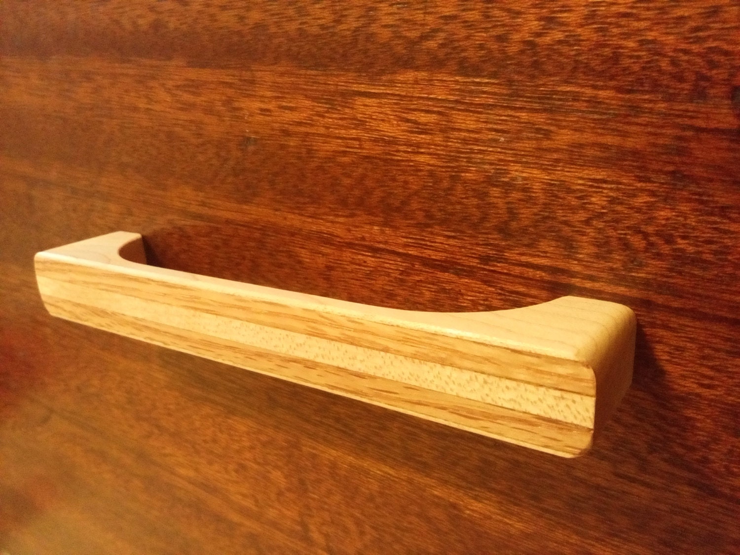Maple Wood Pulls With Oak Inlay Etsy Australia