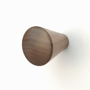 Modern Walnut Cabinet Pull