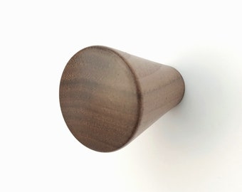 Modern Walnut Cabinet Pull