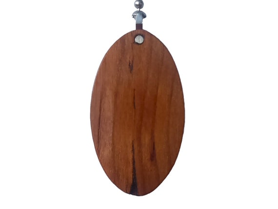 Wood Ceiling Fan Pull Chain Cherry Oval Etsy