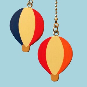 Hot Air Balloon Ceiling Fan Pull Chain Set