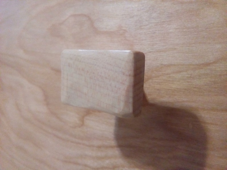 Rustic Pickled Maple Cabinet pull