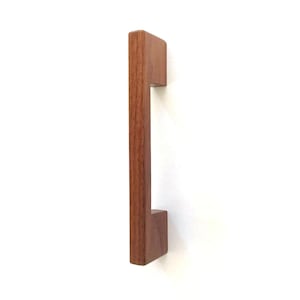 Handcrafted Slimline Walnut Wood Cabinet Pull