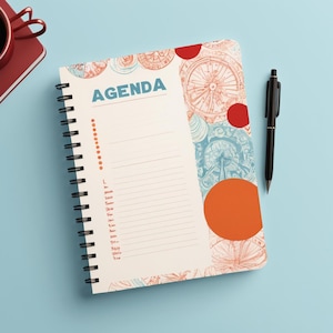 Planner Settimanale Stampabile –  Organizza la tua settimana con stile – PDF A4