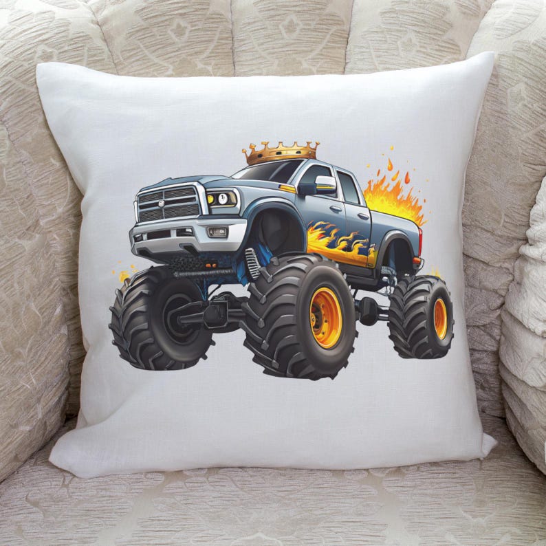 Monster Truck Png Bundle, Big Truck Sublimation Designs, Kids Monster Truck, Offroad Truck, Monster Truck Clipart, Truck Clipart, for Cricut image 9