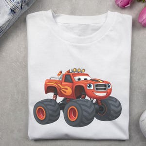 Monster Truck Png Bundle, Big Truck Sublimation Designs, Kids Monster Truck, Offroad Truck, Monster Truck Clipart, Truck Clipart, for Cricut image 2