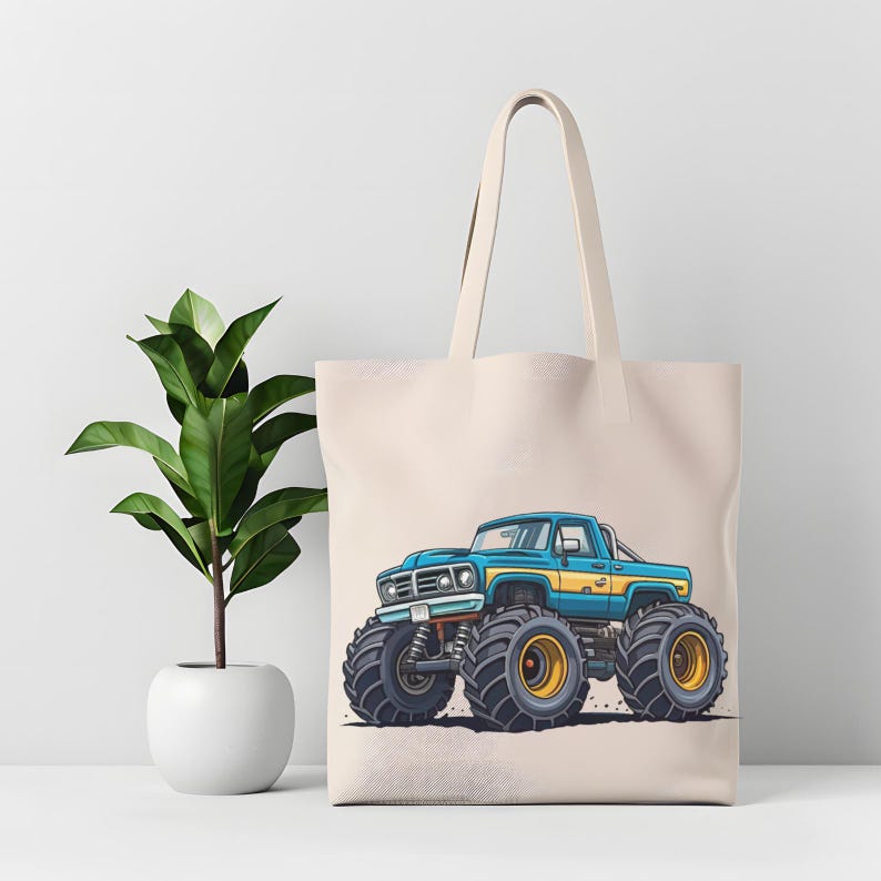 Monster Truck Png Bundle, Big Truck Sublimation Designs, Kids Monster Truck, Offroad Truck, Monster Truck Clipart, Truck Clipart, for Cricut image 10