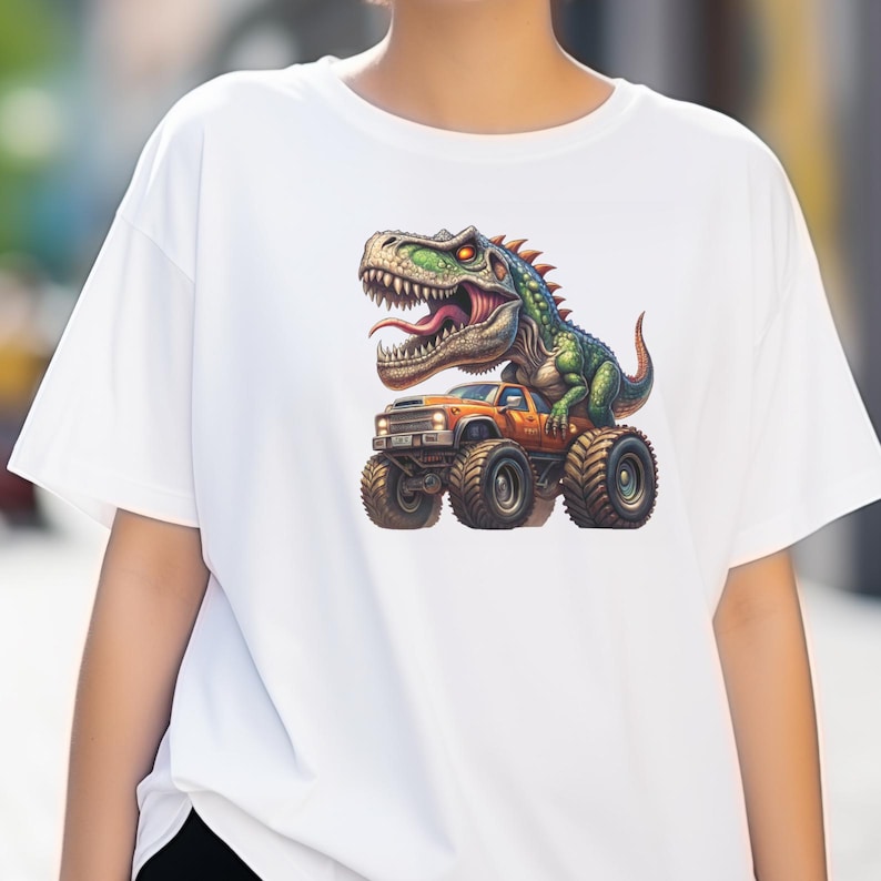 Monster Truck Png Bundle, Big Truck Sublimation Designs, Kids Monster Truck, Offroad Truck, Monster Truck Clipart, Truck Clipart, for Cricut image 3