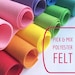 see more listings in the Polyester Felt Sheets section