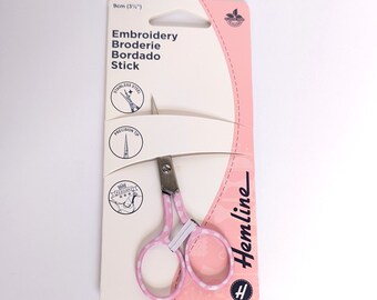 Pink Polka Dot Embroidery Scissors - 3.5 inch / 9cm