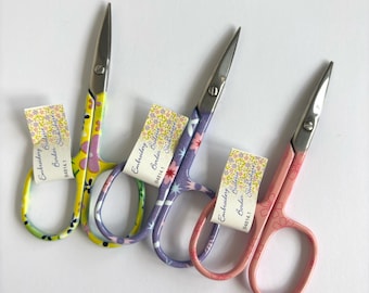 Colourful Embroidery Scissors - 3.5 inch / 9cm