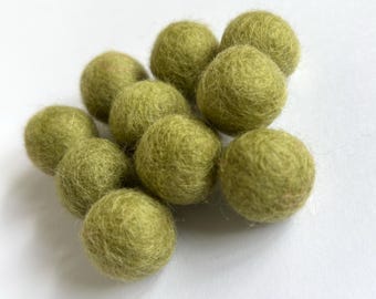 Wool Felted Balls