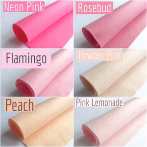27cm x 33cm Polyester Felt Sheet - Pick and Mix - Choose from 50+ Colours!! - Soft Craft Felt - 1mm thick image 6