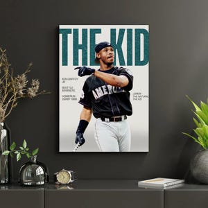 Ken Griffey Jr. Wall Print - Etsy