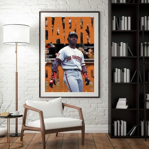 Barry Bonds Baseball San Francisco Giants Posters (2)