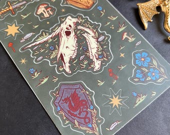 Unicorn Sticker Sheet