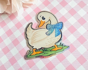 Vintage Goose Vinyl Sticker.