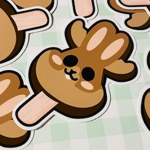 Jackalope Ice Cream vinyl sticker.