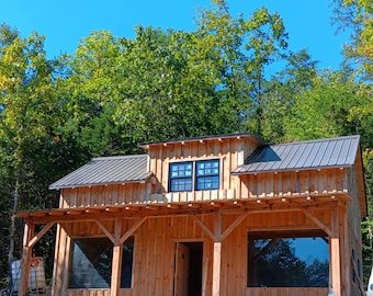 Timber Frame Kit DIY Cabin/Home/Garden shed