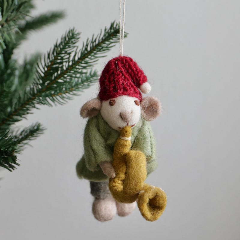 Sort Mechanism Felt Musical Mouse - Etsy