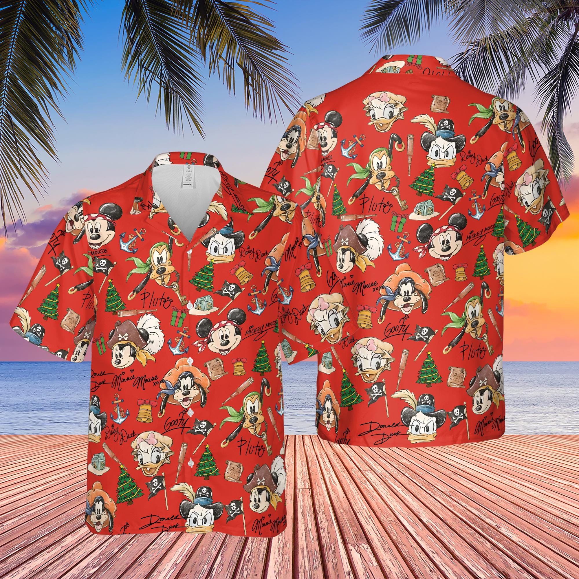 Pirates of caribbean hawaiian shirt - Etsy 日本